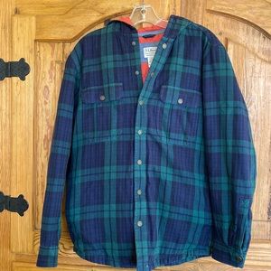 LL Bean Quilted Flannel Jacket